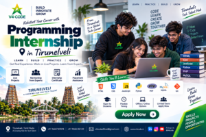 Programming Internship in Tirunelveli - V4 CODE