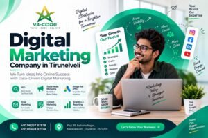 Digital Marketing Company in Tirunelveli | V4 CODE Digital Marketing Company in Tirunelveli | V4 CODE