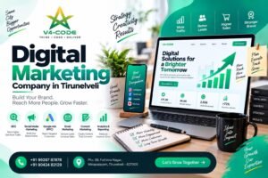 Digital Marketing Company in Tirunelveli | V4 CODE