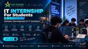 IT Internship for Students in Tirunelveli | Practical IT Training | V4 CODE