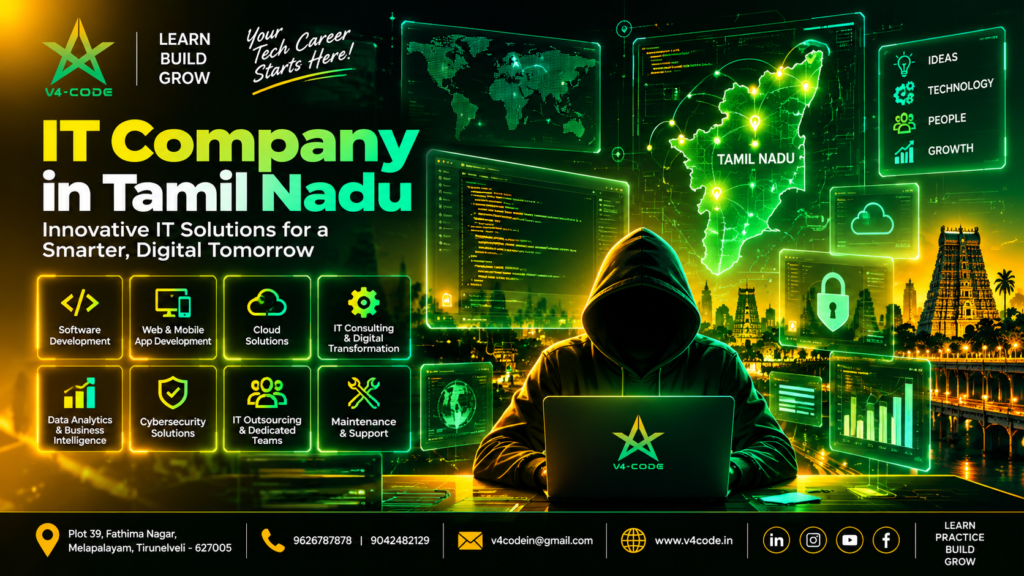 IT Company in Tamil Nadu: Services, Benefits & How to Choose the Right Partner
